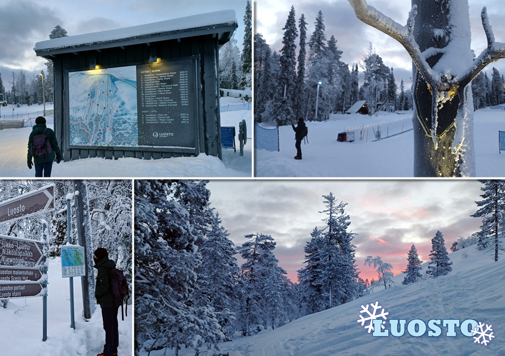 Erste Eindrücke in Luosto